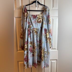 SHEIN Curve Light Blue Garment